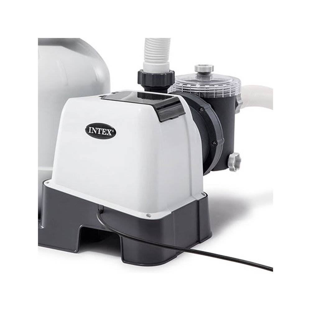 Above Ground Pool Sand Filter Pump with Automatic Pool Vacuum A92092