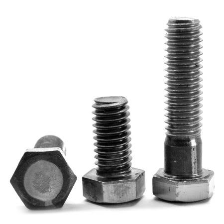 5/16 inch-18 x 2 inch Coarse Thread Grade 2 Hex Cap Screw Low Carbon Steel Plain Finish Pk 800 K803