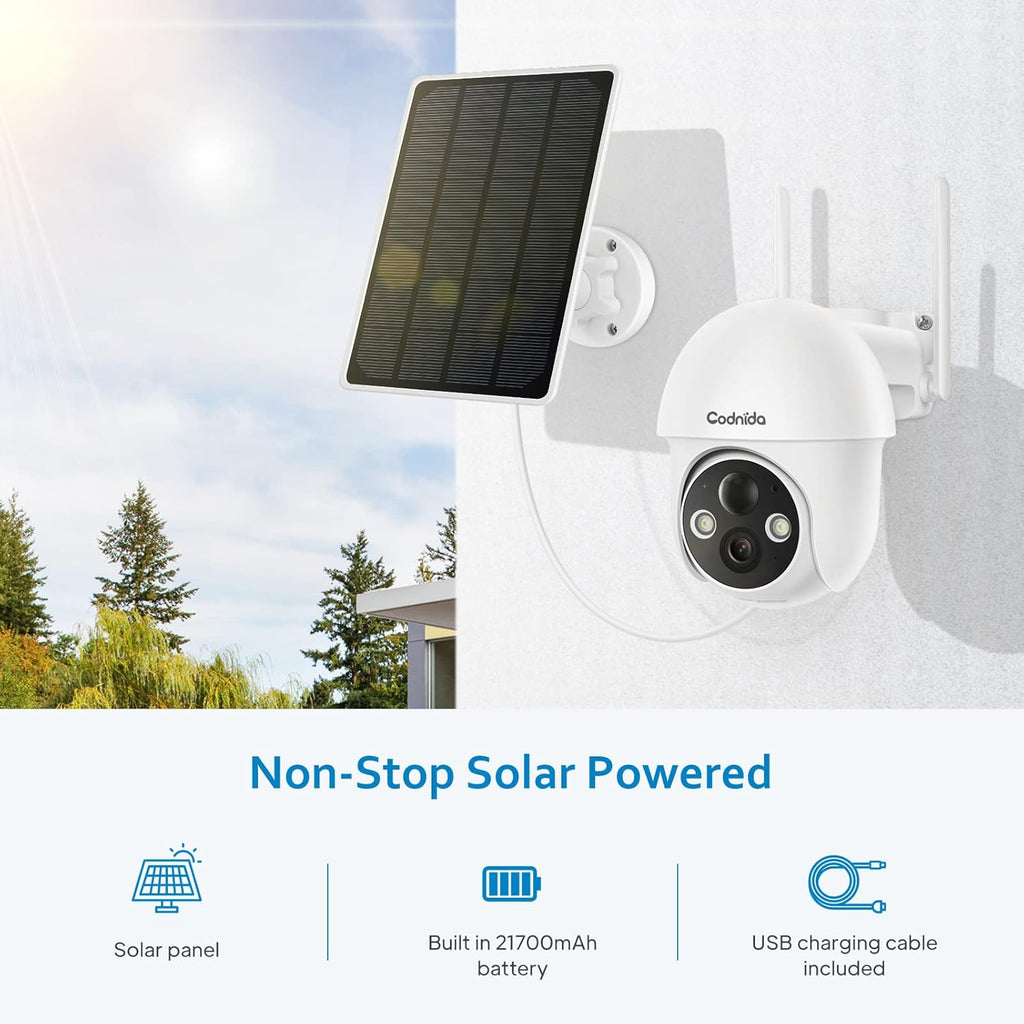 Wireless Outdoor Security Camera with Night Vision N22289