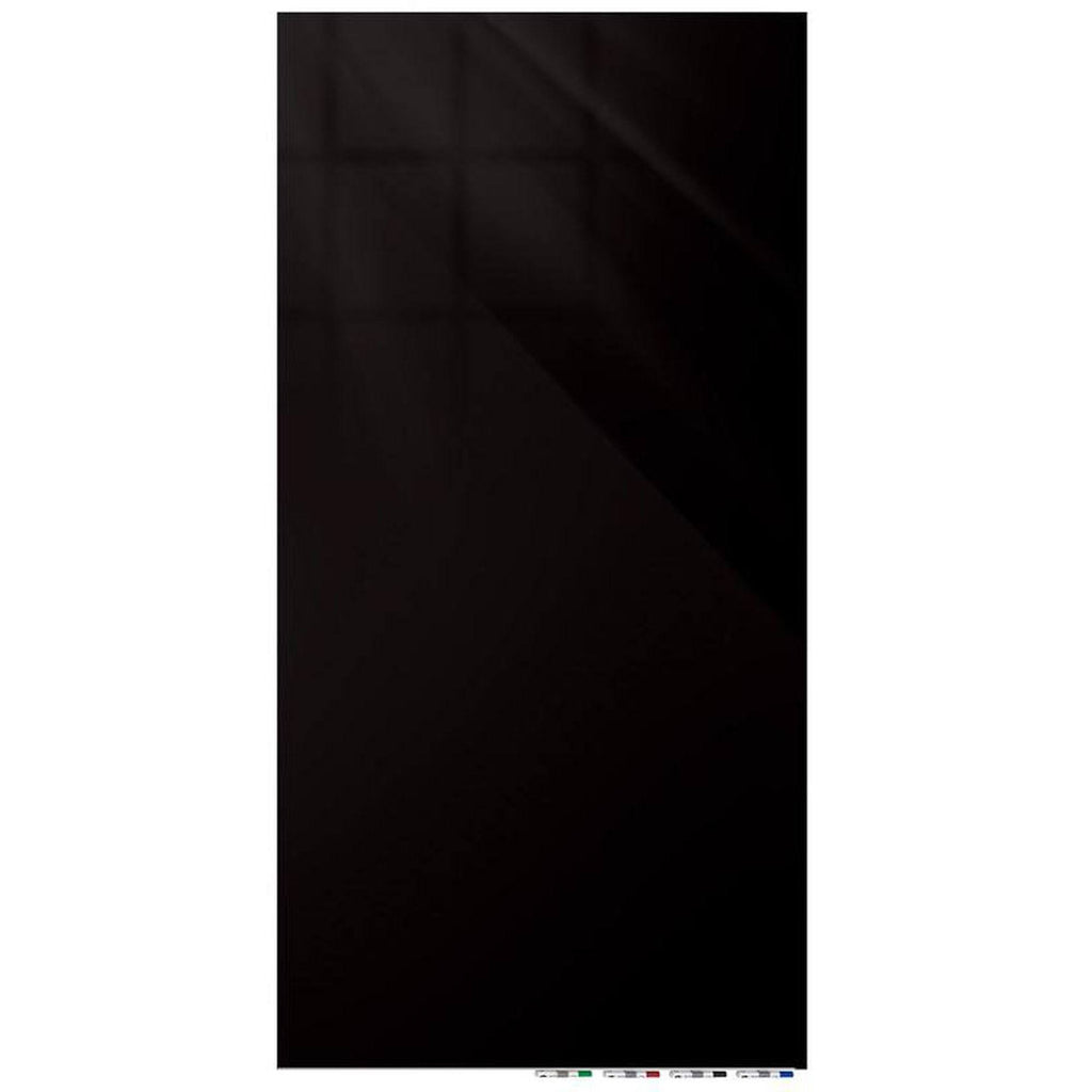 Black Glass White Board X857419