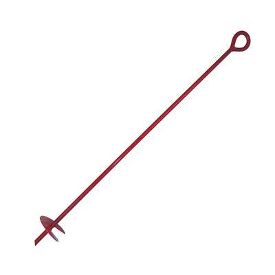 Pack of 6 Painted Red 14mm Rod Earth Anchor A93357