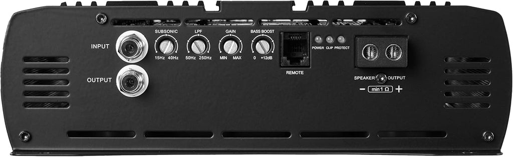 5000W RMS 1-OHM Stable Full Bridge Class D Monoblock Car Audio MOSFET Amplifier R890
