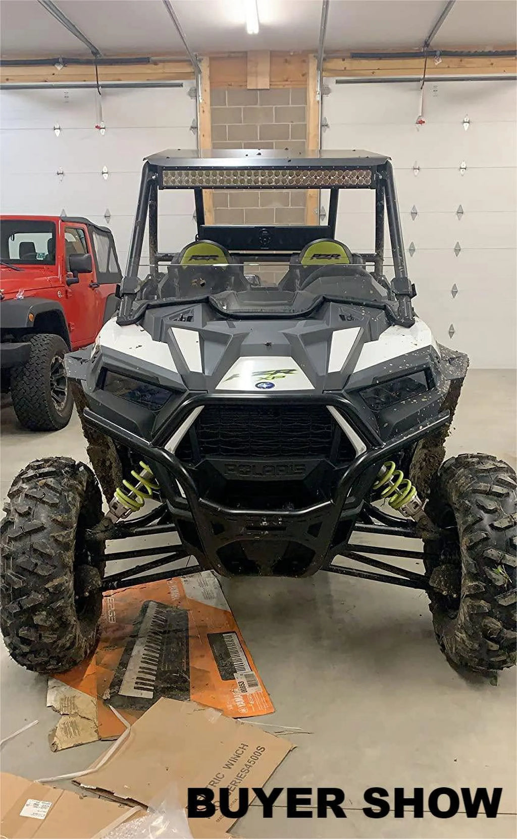 Aluminum Black Powder Coat Hard Top for Polaris RZR 900 900S 1000S XP1000 Turbo 2014-2022 2 Door Model Low Profile A460