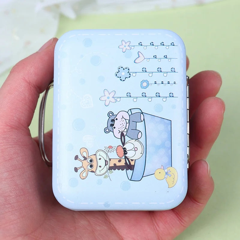 Metal Mini Suitcase Dollhouse Decoration A25540