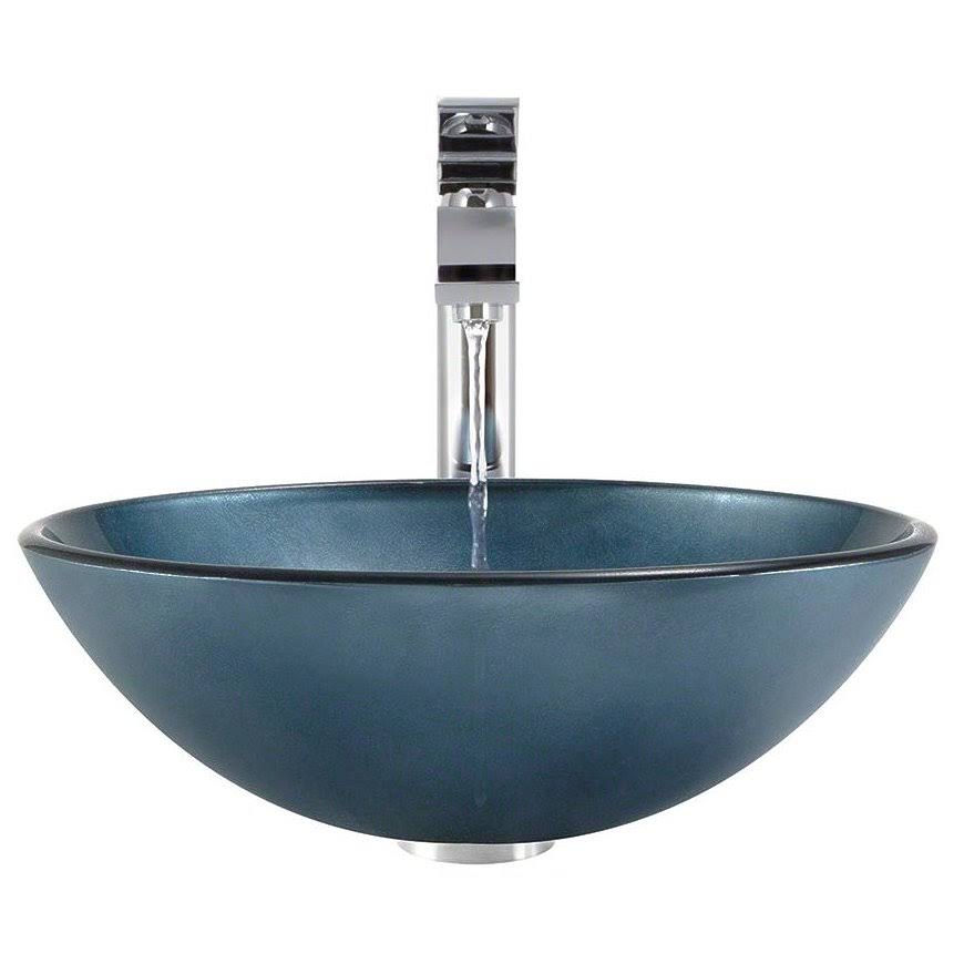 Chrome Vessel Faucet Ensemble S1036