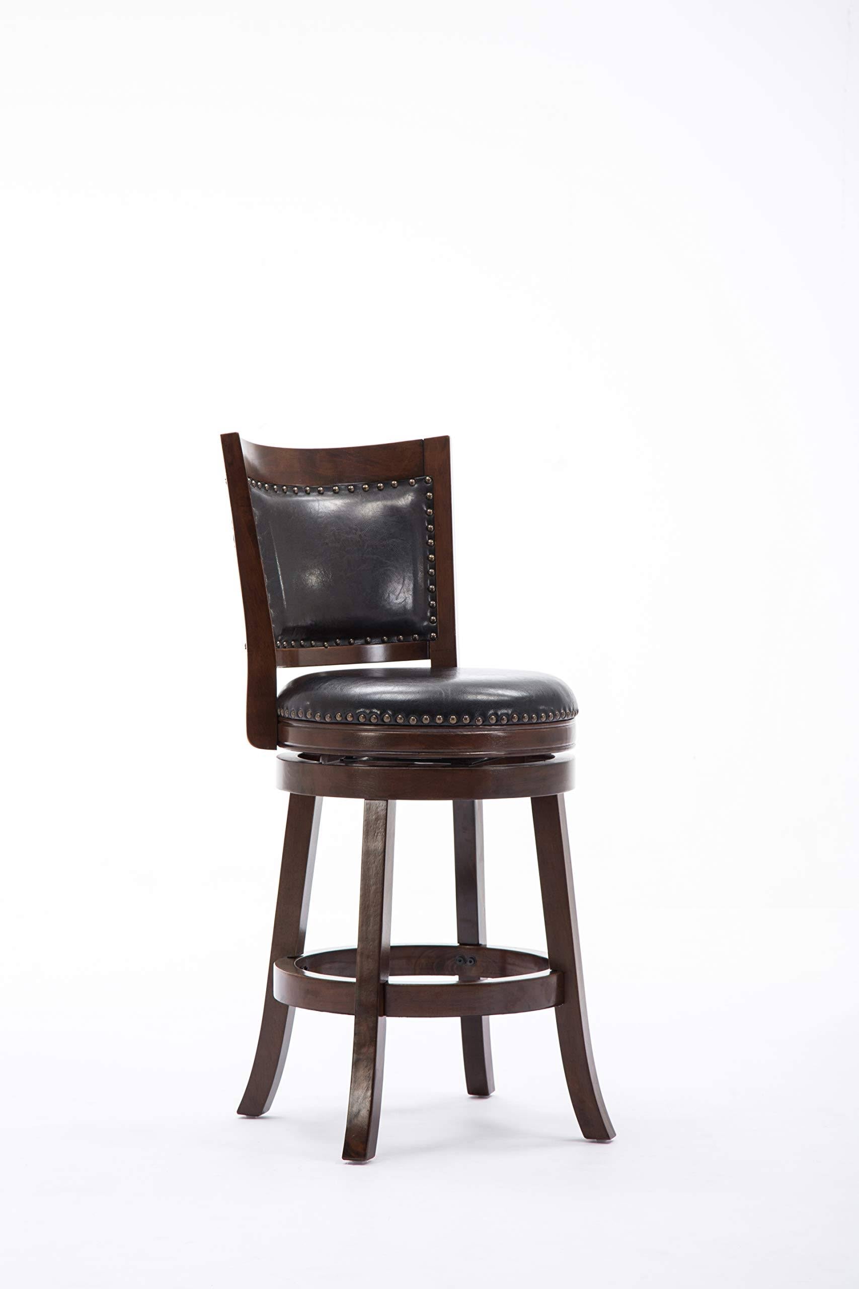 Cappuccino Swivel Stool K12940