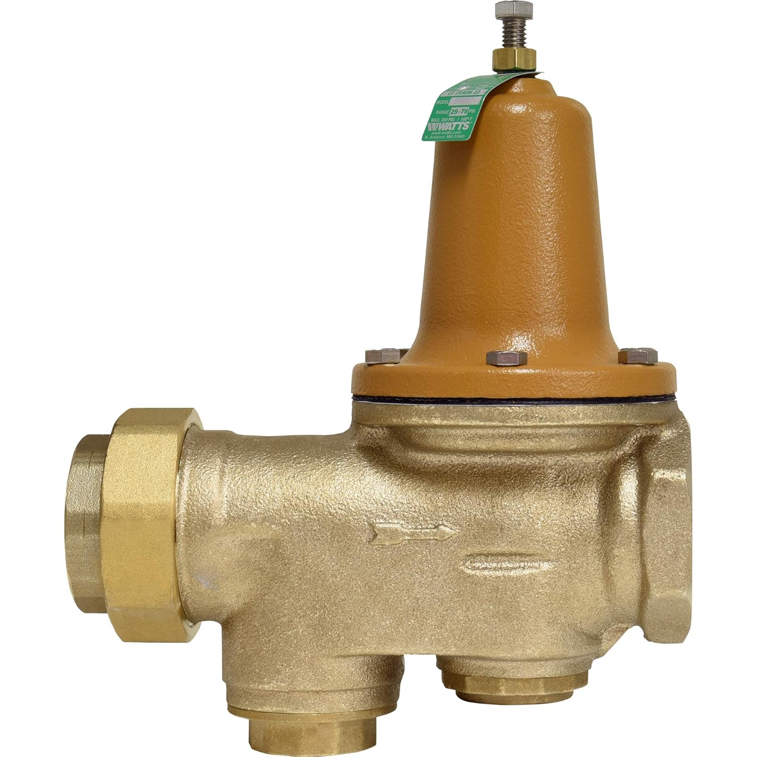 1 1/2 Inch Water Pressure Reducing Valve with NPT Female Union T451039
