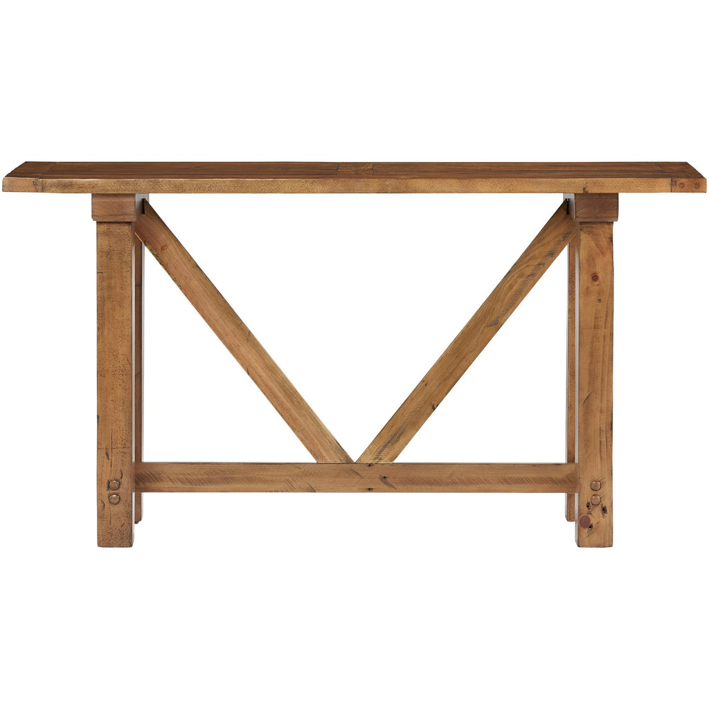 Heritage Pine Sofa Console Table L1049