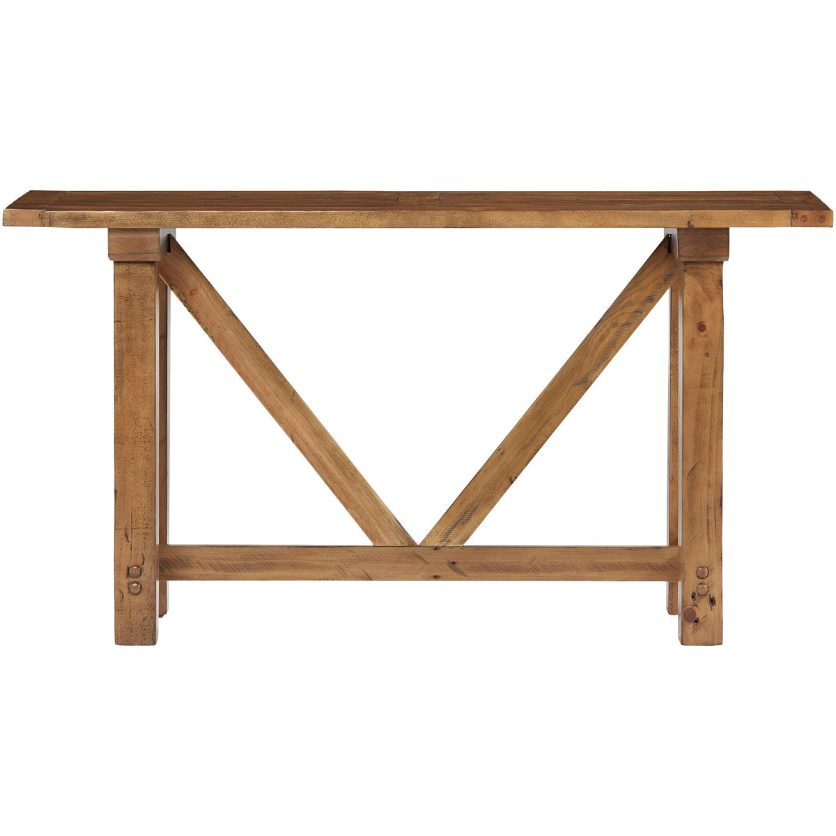 Heritage Pine Sofa Console Table L1049