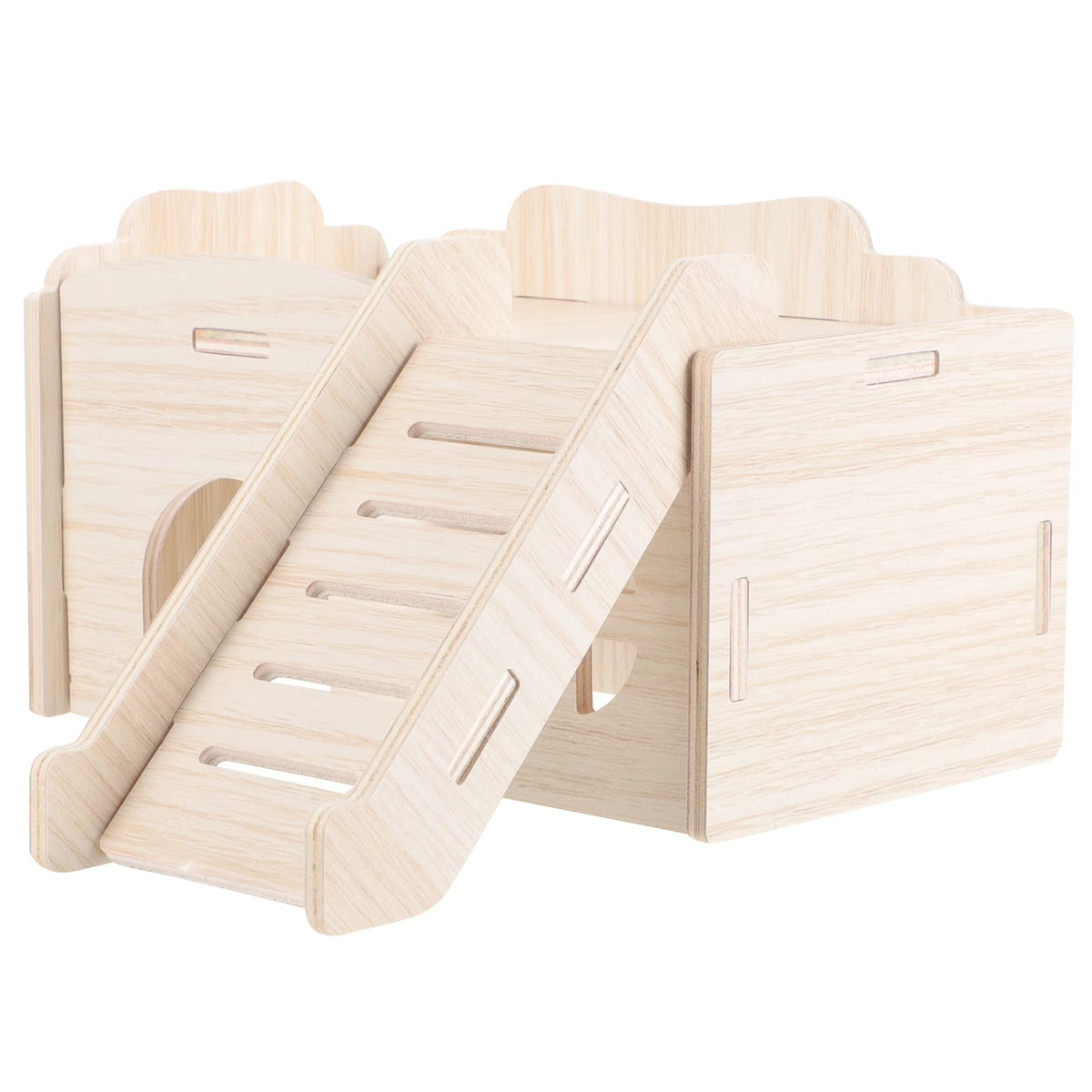 Solid Wood Hamster Hideout Cage O1432
