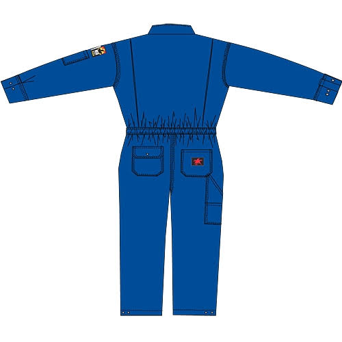 Deluxe FR Coverall Royal Blue 38 Q873753