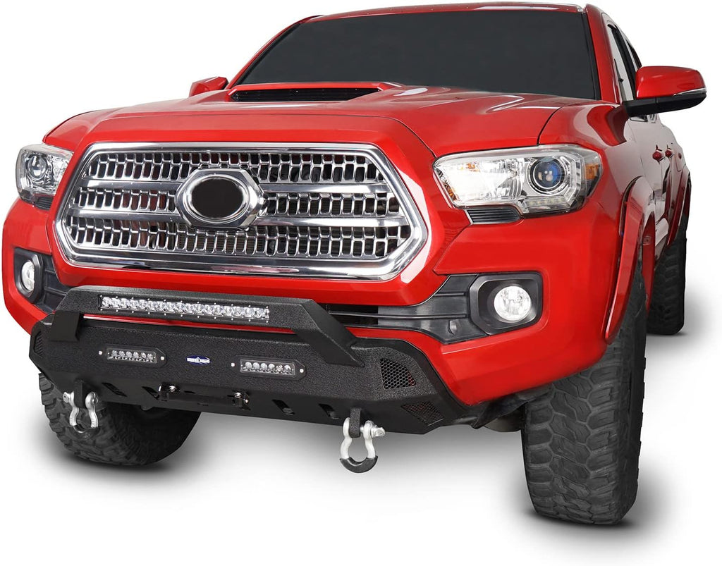 Tacoma Rear Bumper w/Sensor Holes + Front Bumper Kit M5355