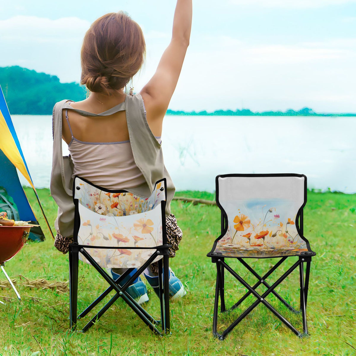 Portable Camping Chair with Carry Bag J668