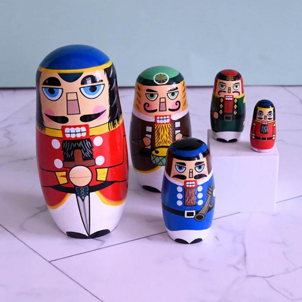 Nutcracker Nesting Dolls Set K5053