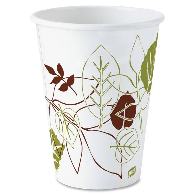 12 oz White Cup 500 / Carton B5072