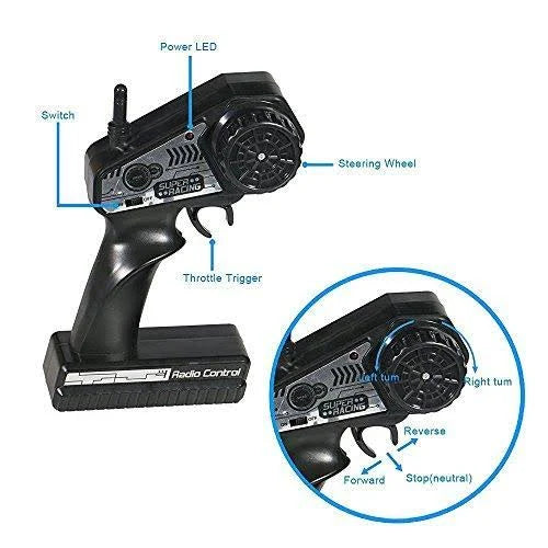 1/12 2.4Ghz 4WD Shaft Drive RC Truck N3872