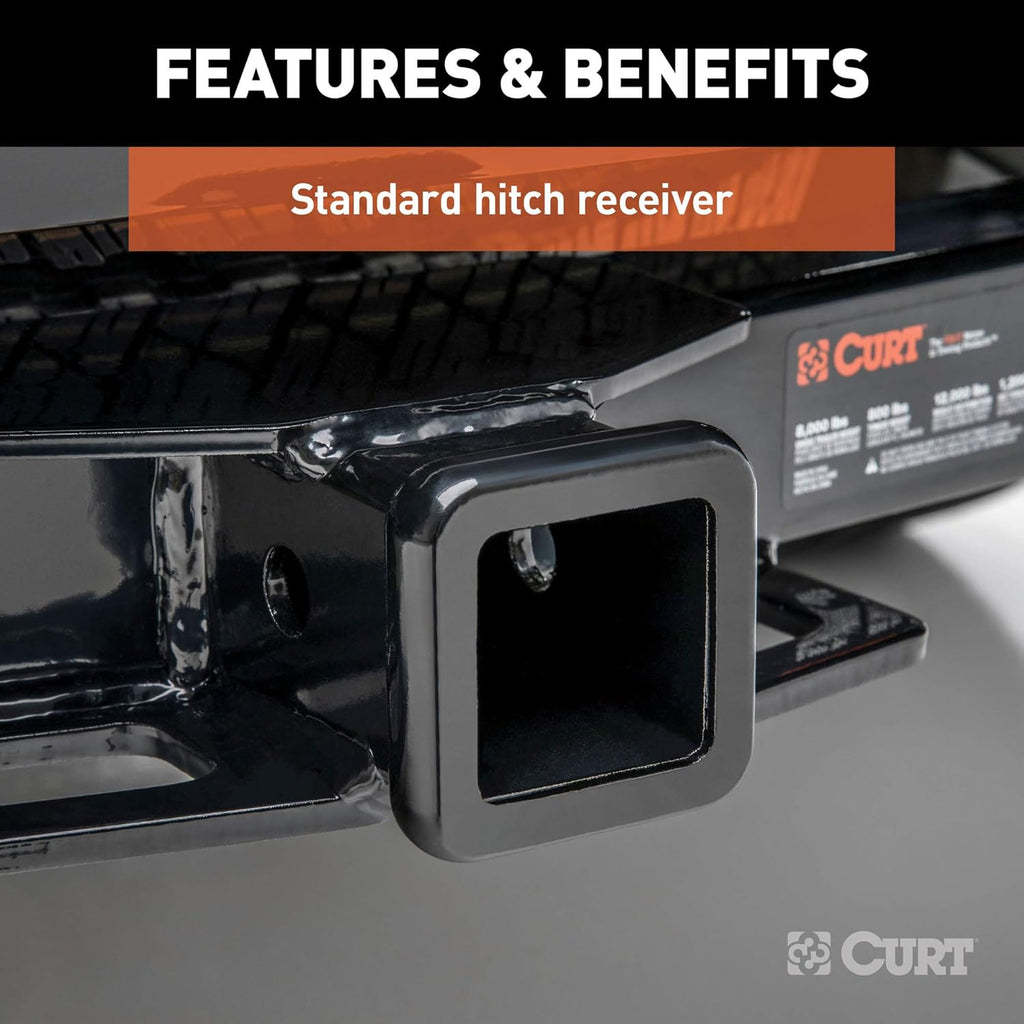 Class 3 Trailer Hitch, 2-Inch Receiver, Drilling Required S8516