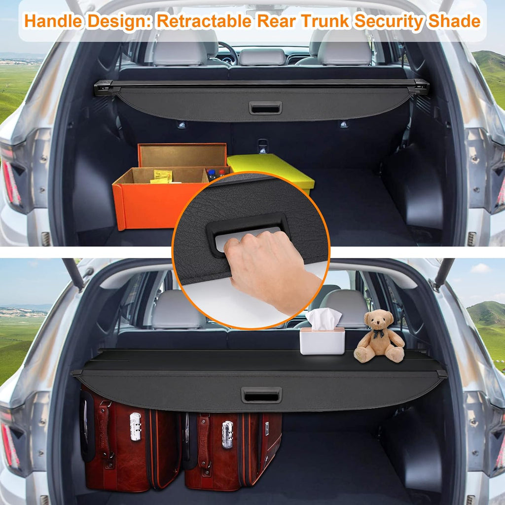Retractable Rear Trunk Security Cover for Hyundai Tucson 2022 R9338