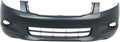 Plastic Bumper Cover Fascia for 2008-2010 Honda Accord EX-L EX Sedan with Fog Light Holes K294