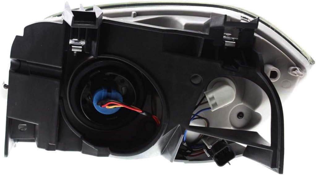 Smoke Passenger Side Headlight with Bracket N2657