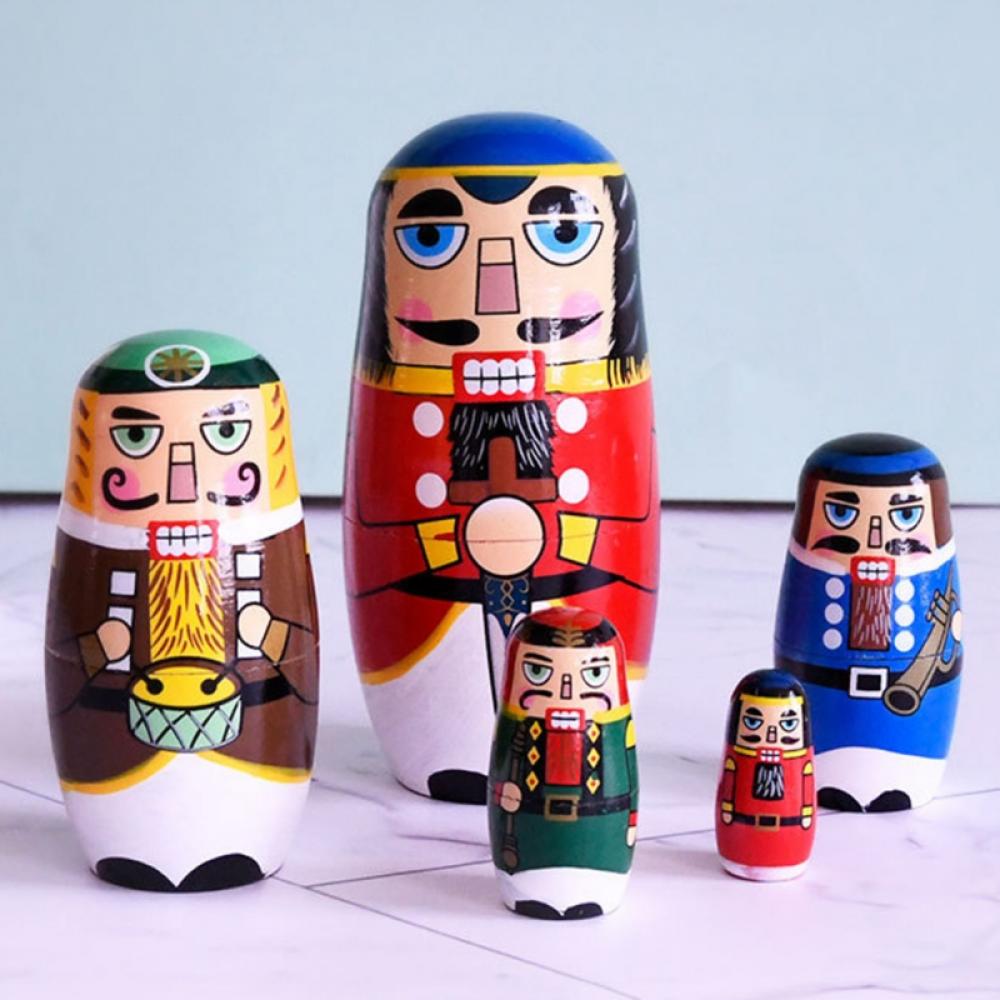 Nutcracker Nesting Dolls Set K5053