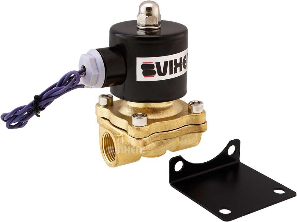 1/2" NPT Air Ride Suspension High Flow Electric Air Valves/Solenoids 210 PSI Four Corners with Fittings and Hoses T8828