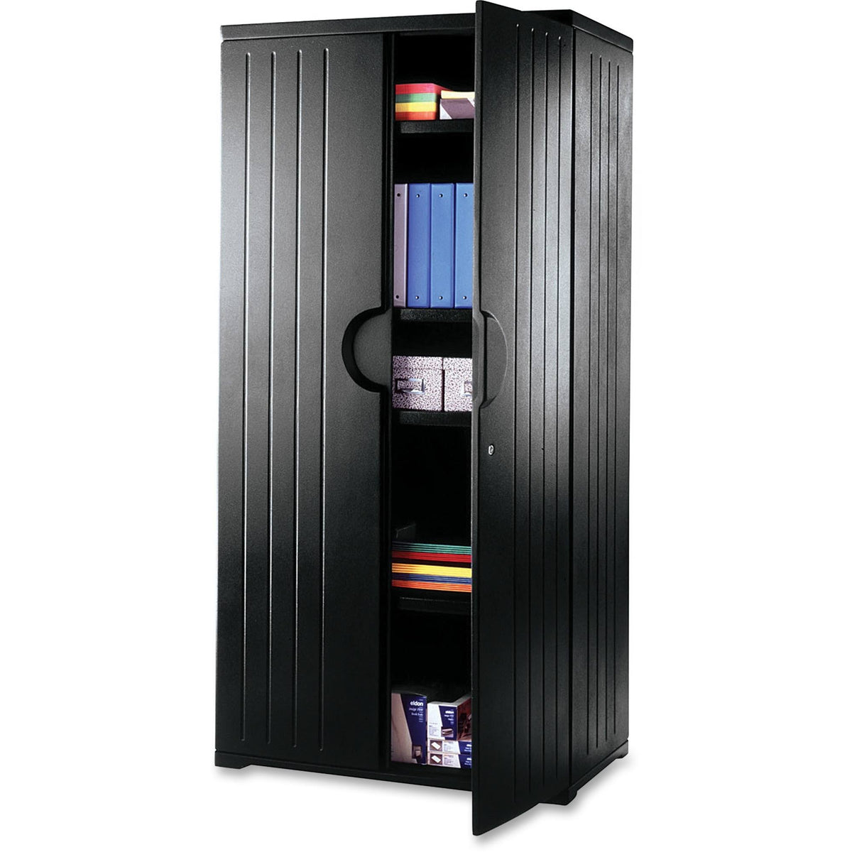 Black Storage Cabinet P7338