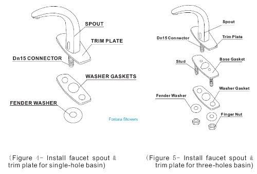 Chrome Automatic Sensor Faucet C742366