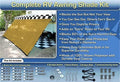 Beige RV Awning Shade Complete Kit 10x20 A94190