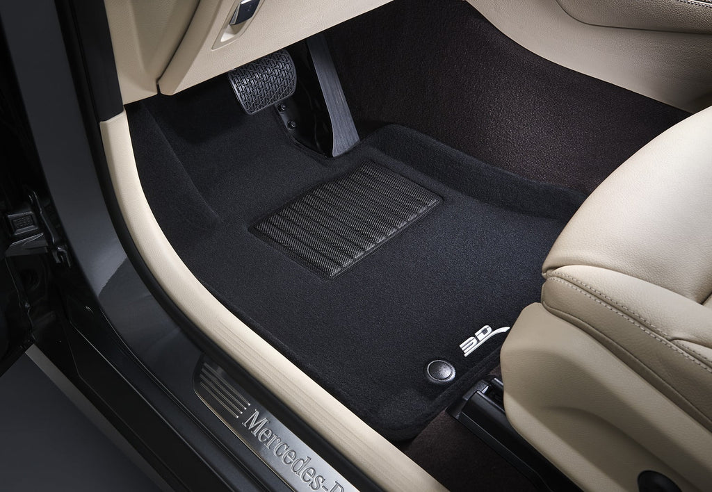 3D MAXpider ELEGANT Floor Mat (BLACK) Full Set Y957