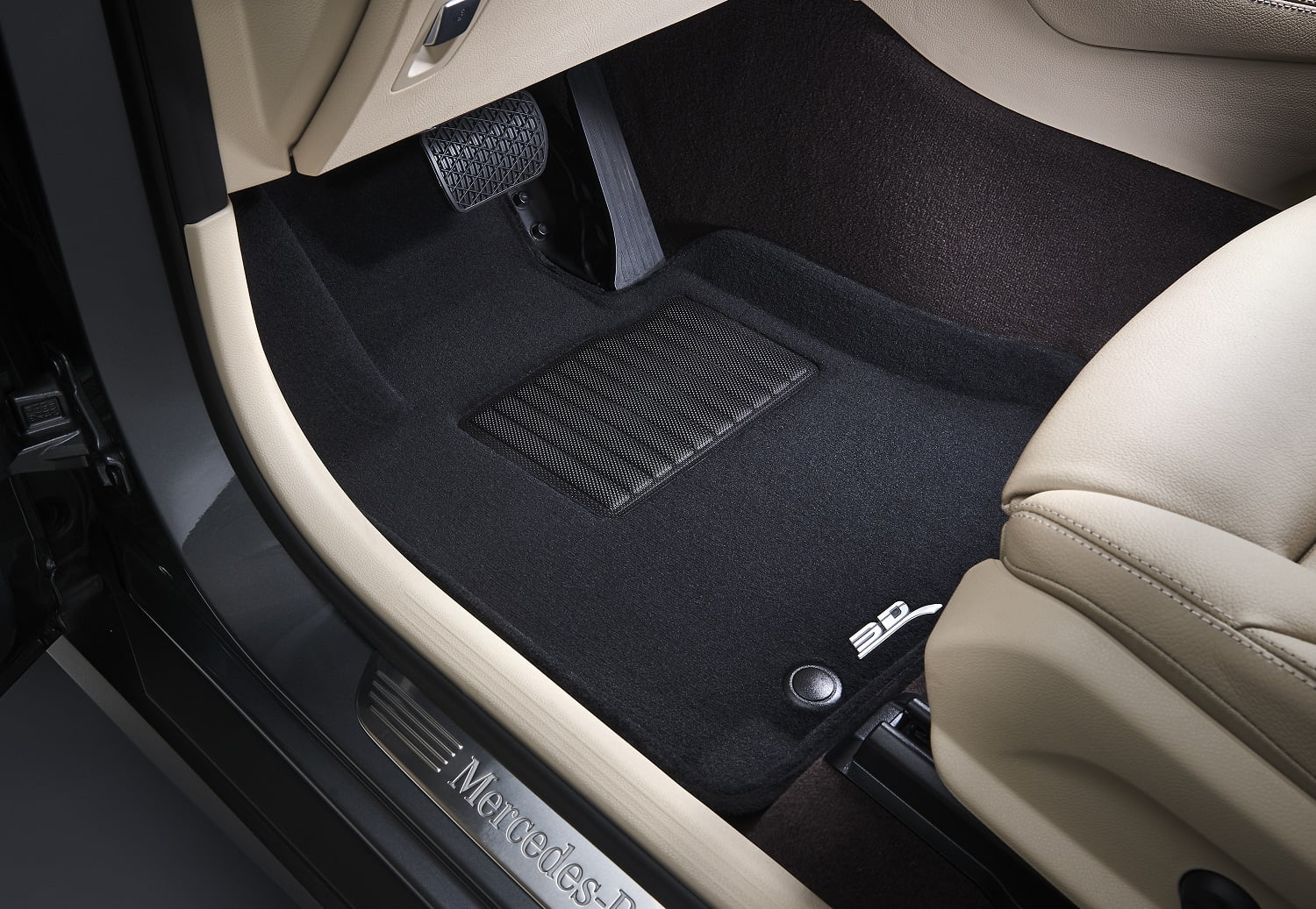 3D MAXpider ELEGANT Floor Mat (BLACK) Full Set Y957
