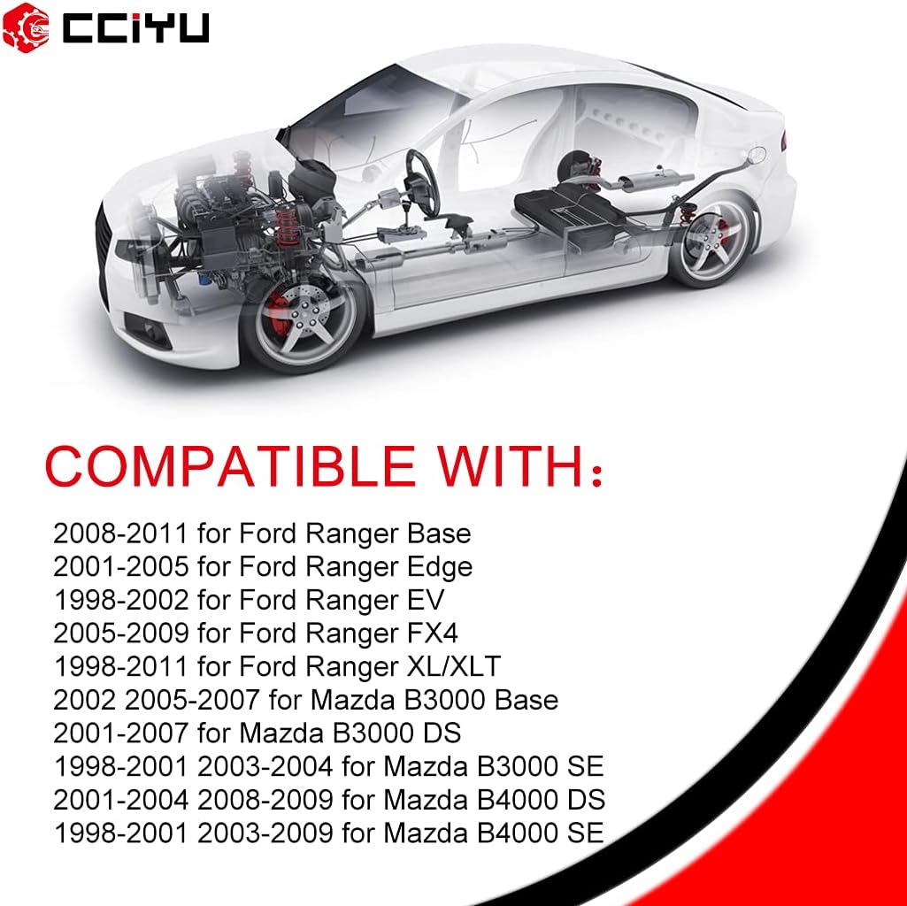 4Pcs Front Rear Struts and Shock Absorbers Set for Ford Ranger, Mazda B3000, B4000 D5501