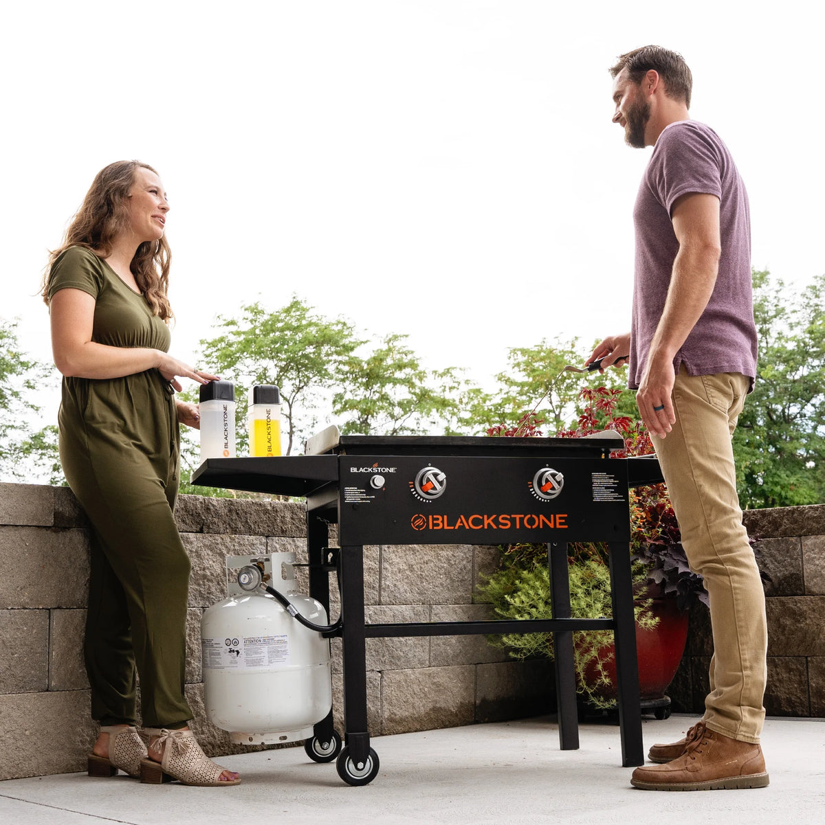 28" 2-Burner Griddle Cooking Station I85864