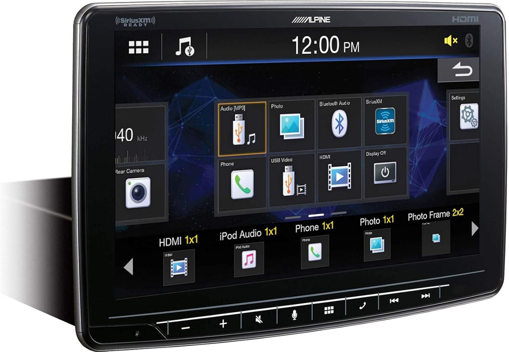 9" Touchscreen Bluetooth Digital Media Radio Receiver F3842