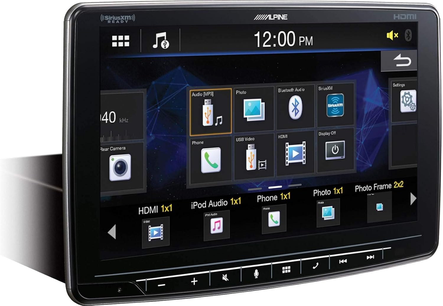 9" Touchscreen Bluetooth Digital Media Radio Receiver F3842