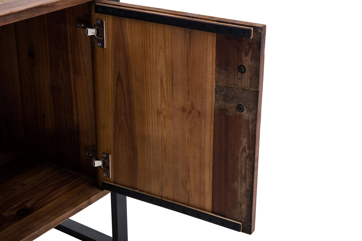 Solid Wood Media Stand L8677