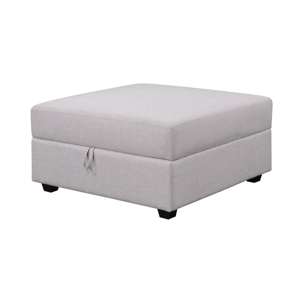 Grey Storage Ottoman M7046