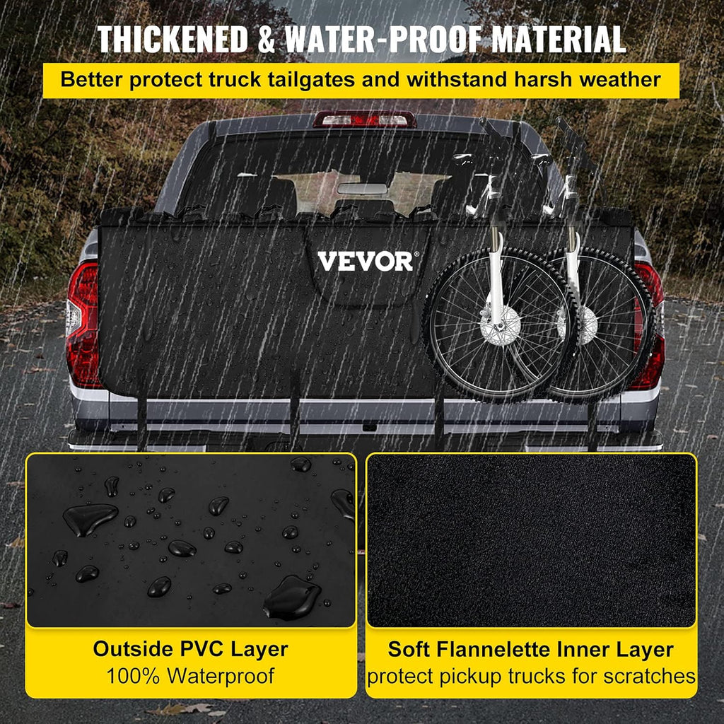 Tailgate Pad for Bikes, 63" Pickup Pad, Pack of 2 X2377