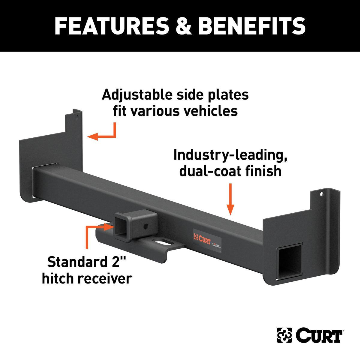 Weld-On Trailer Hitch 2x22 Receiver J29192