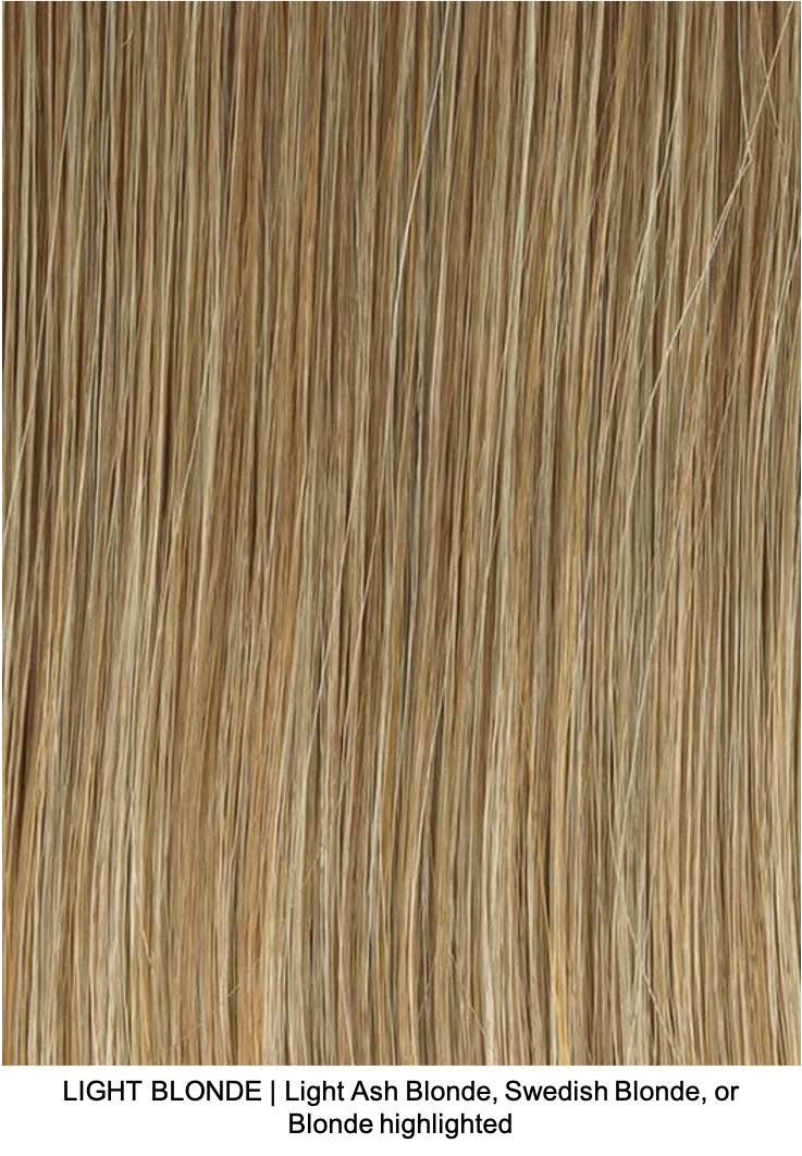 Light Blonde Sleek Cut Wig U574186
