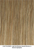 Light Blonde Sleek Cut Wig U574186