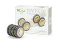 4 Pack Tegu Magnetic Wooden Wheels V335640