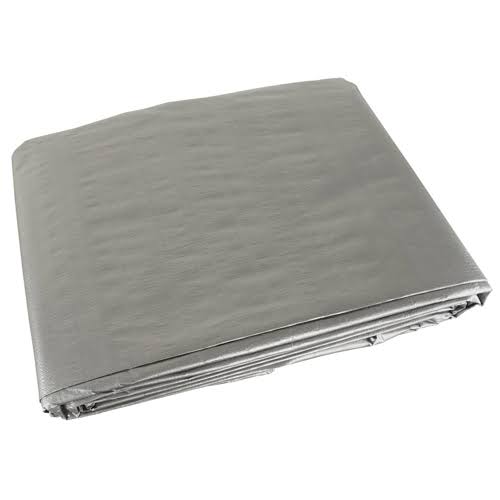 Silver 20x40 Heavy Duty Boat Cover Tarp Z96341