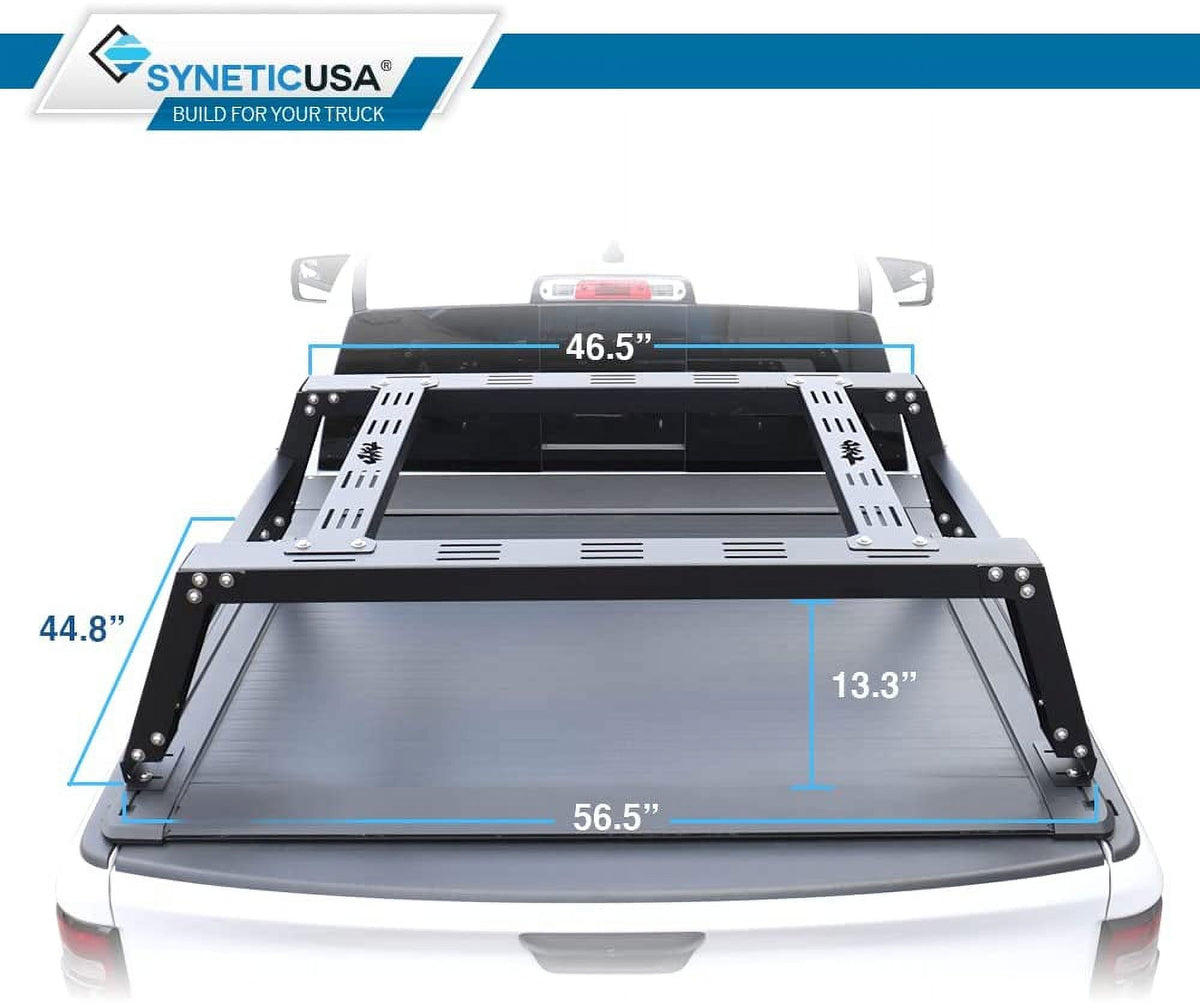 Matte Black Low Profile Aluminum Tonneau Cover Z25759