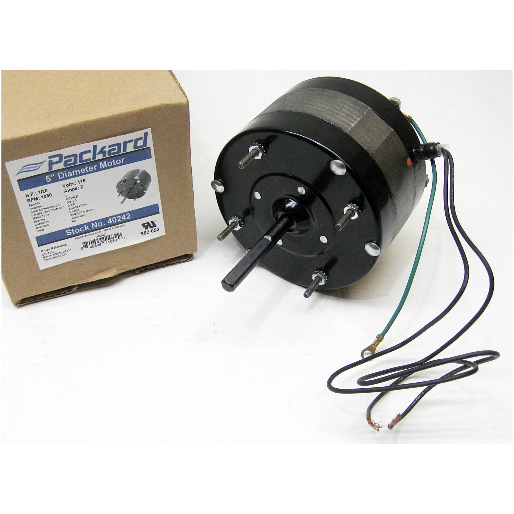 1/20 HP 115V Motor A37797
