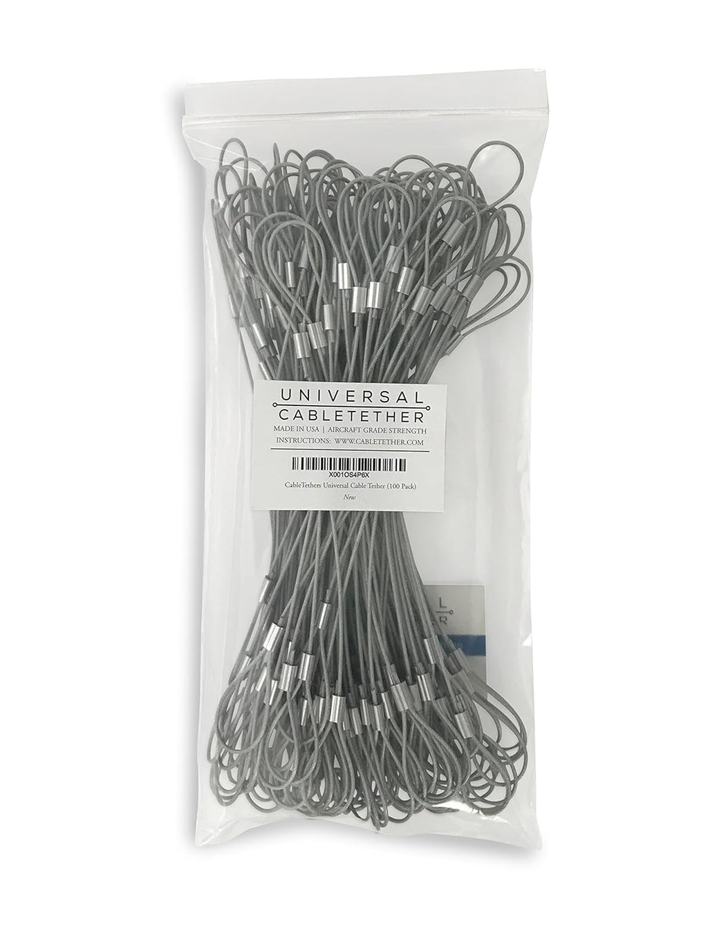 Heavy Duty Adjustable Cable Tethers 100 Pack I332356