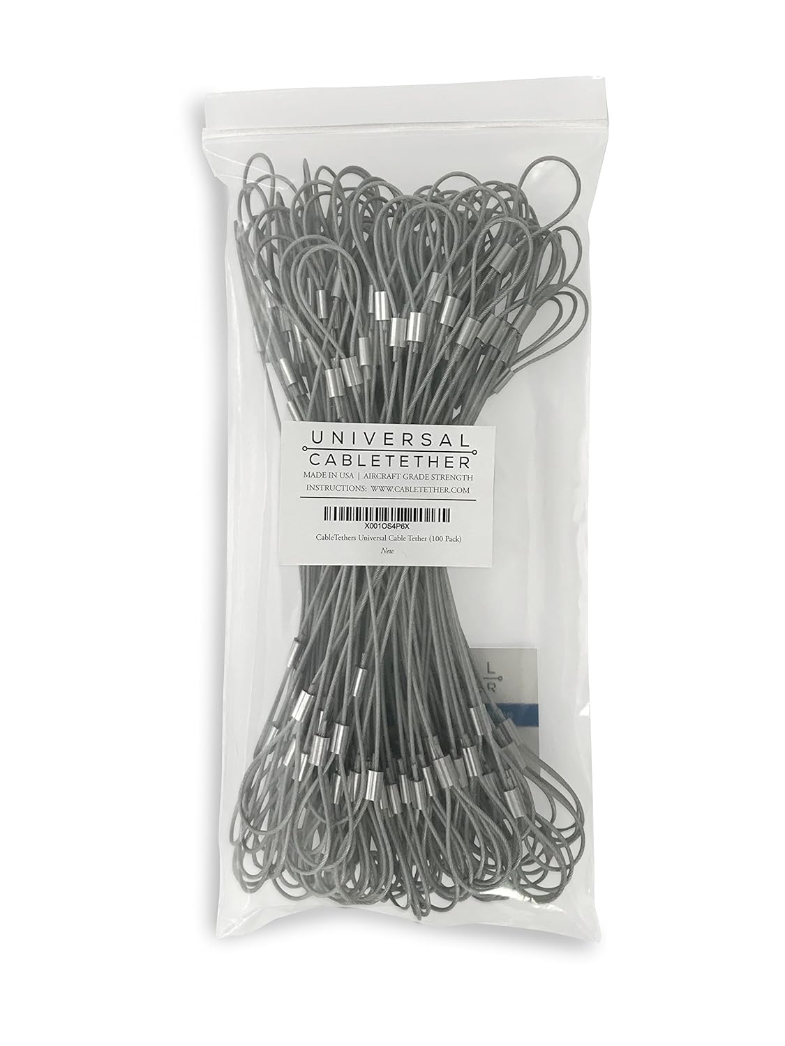 Heavy Duty Adjustable Cable Tethers 100 Pack I332356