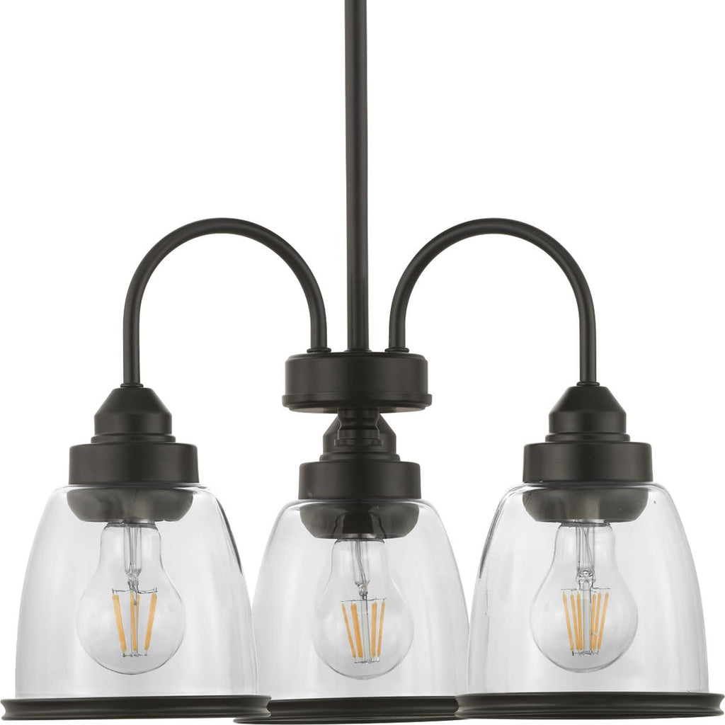 18" Three-Light Semi-Flush Convertible V132618