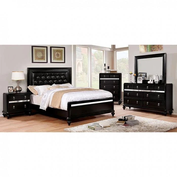 Black Nightstand P25155