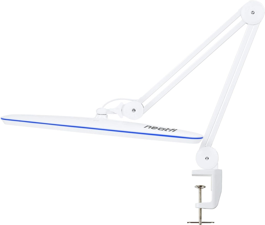 White LED Task Lamp with Clamp, 24W, 23 Inches T642